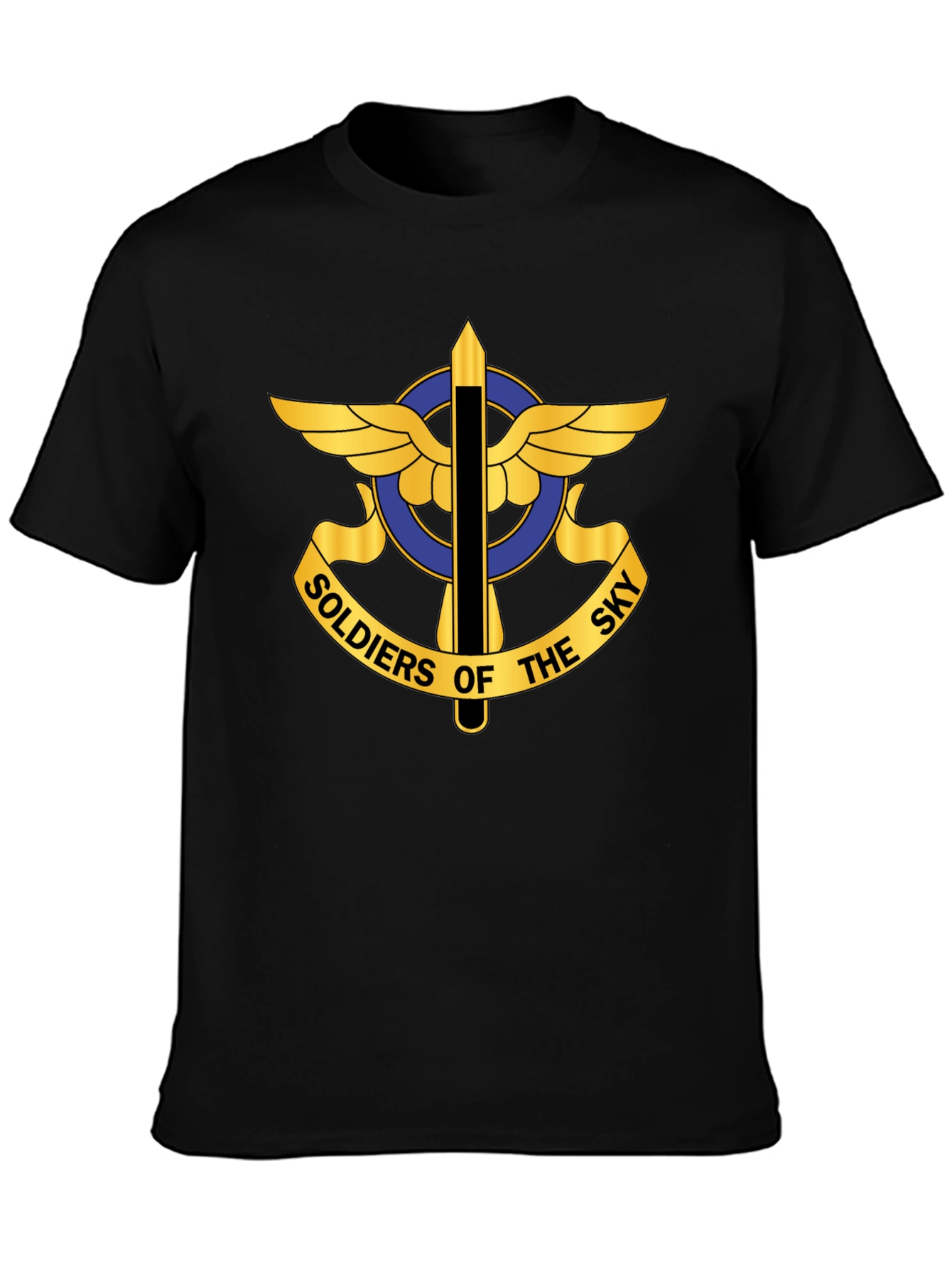 Soldiers of the Sky Graphic Tee - Black