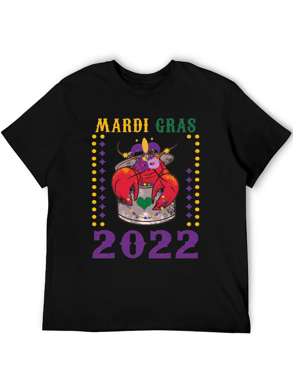 Mardi Gras 2022 Crawfish T-Shirt