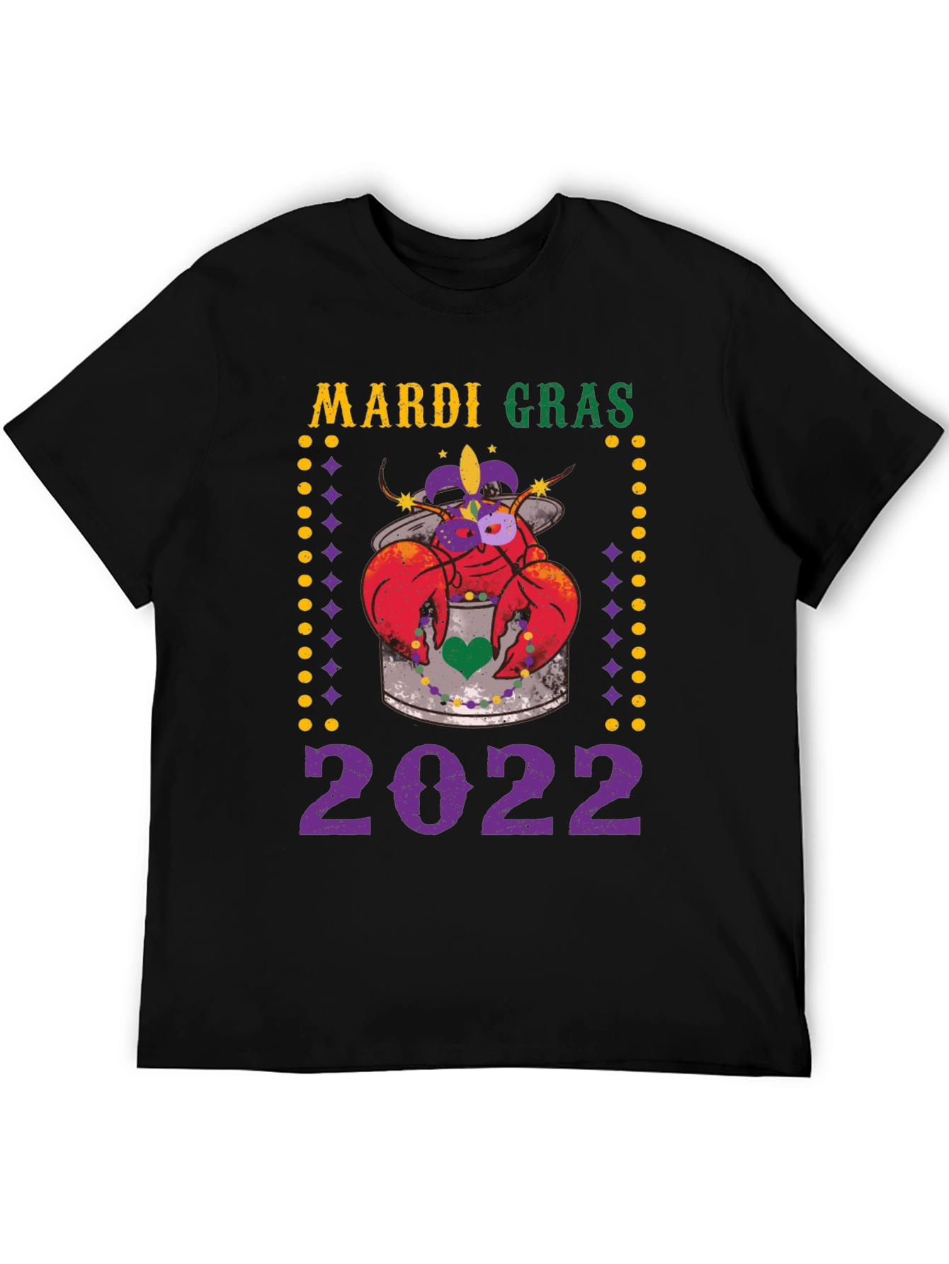 Mardi Gras 2022 Crawfish T-Shirt