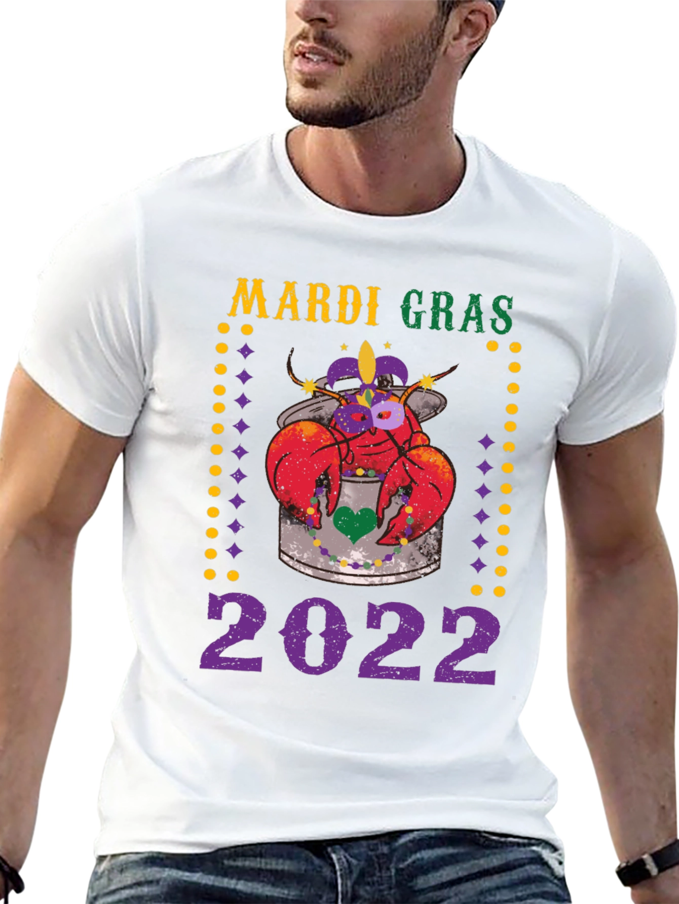 Mardi Gras 2022 Crawfish T-Shirt