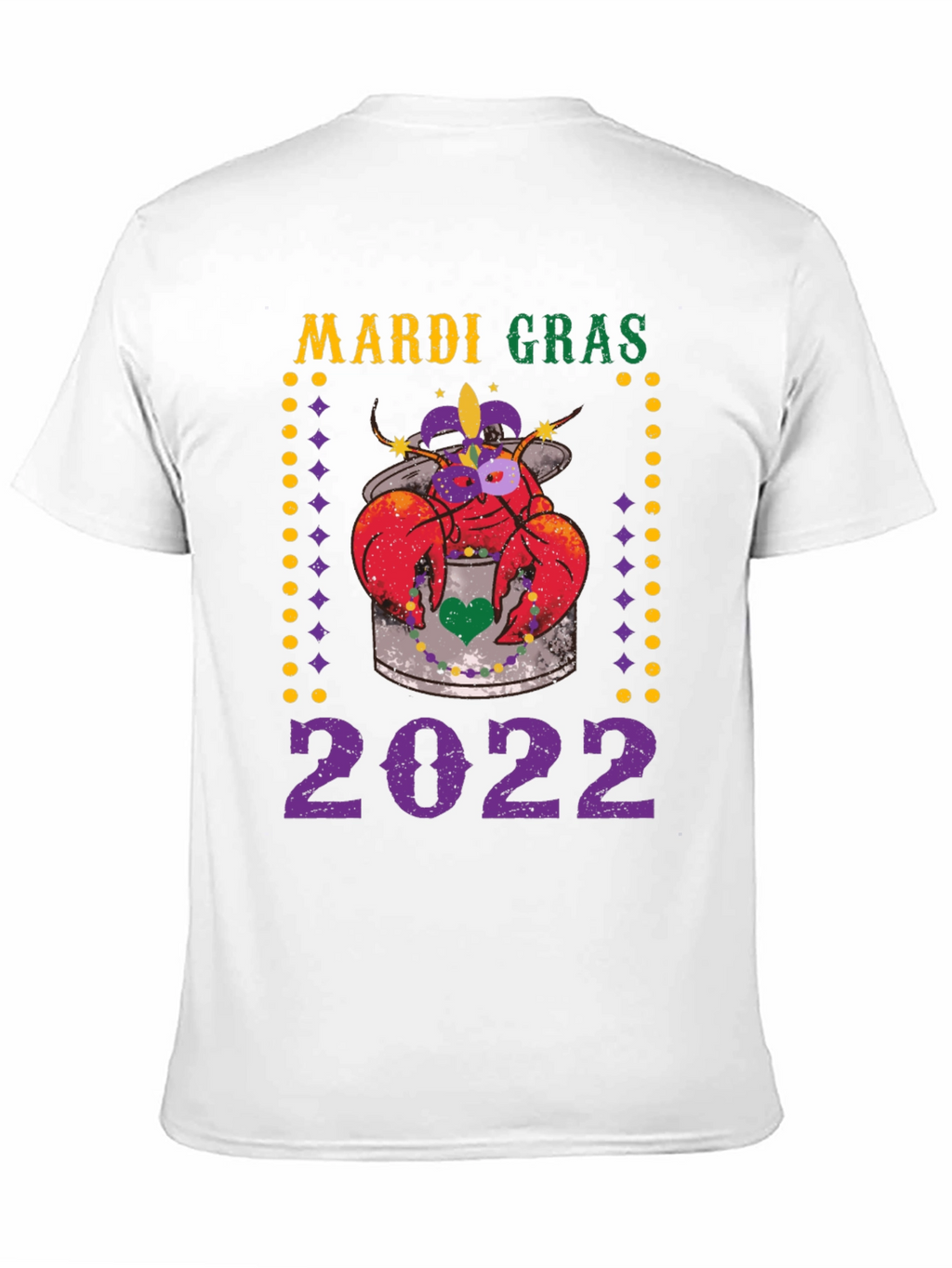 Mardi Gras 2022 Crawfish T-Shirt