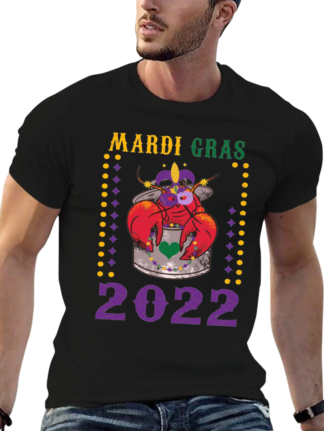 Mardi Gras 2022 Crawfish T-Shirt