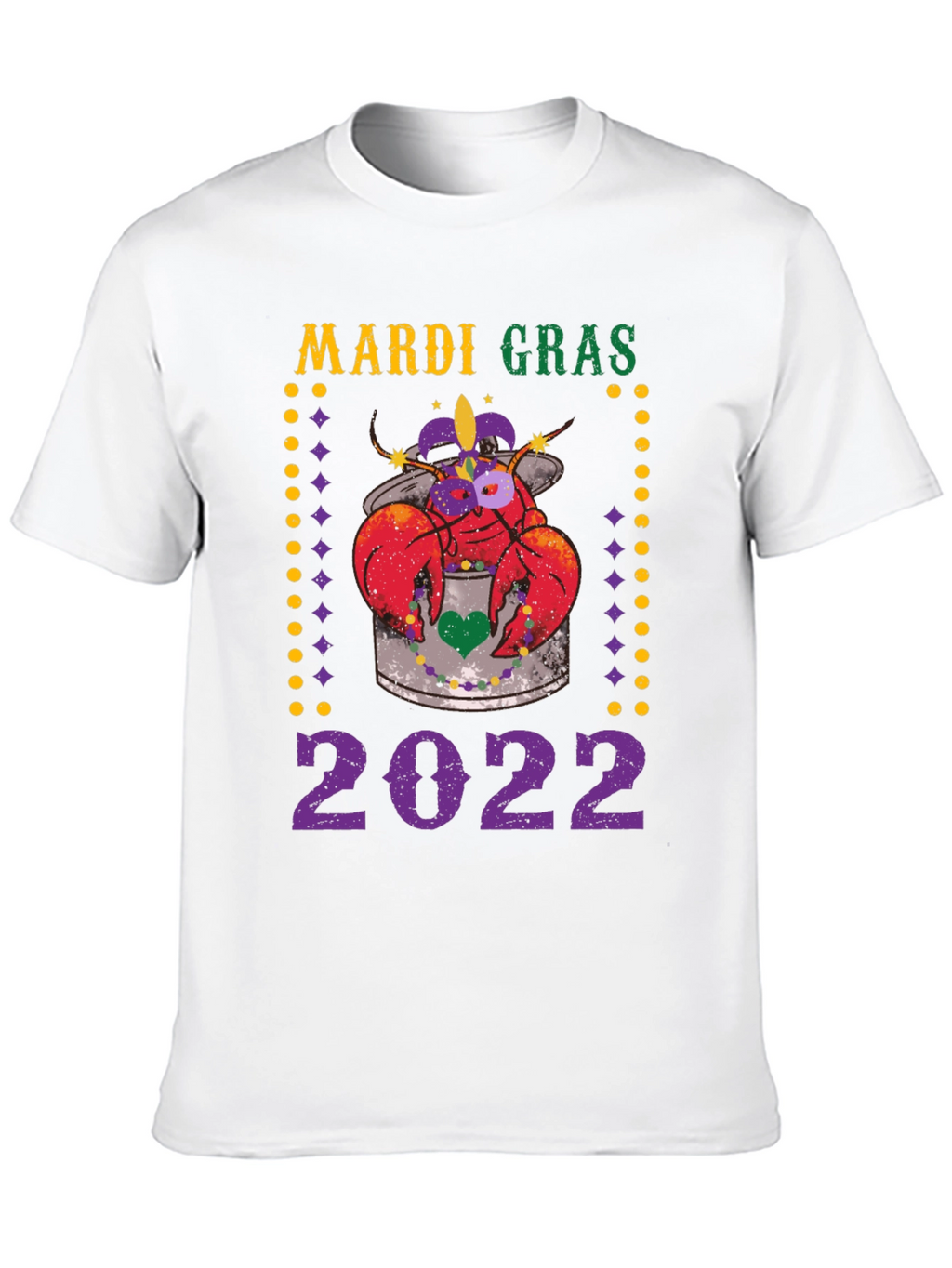 Mardi Gras 2022 Crawfish T-Shirt