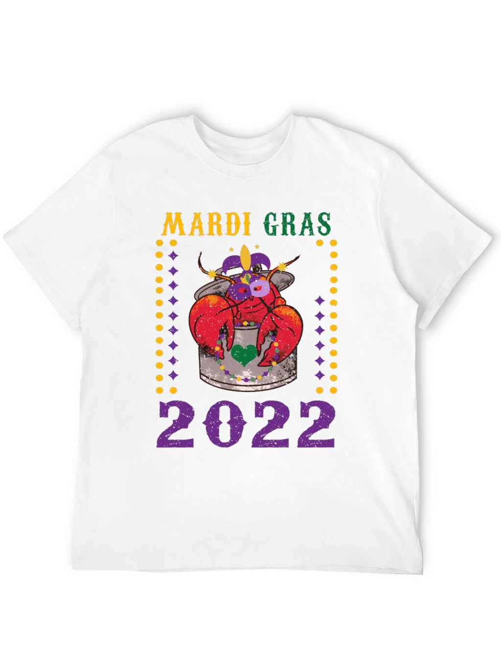 Mardi Gras 2022 Crawfish T-Shirt