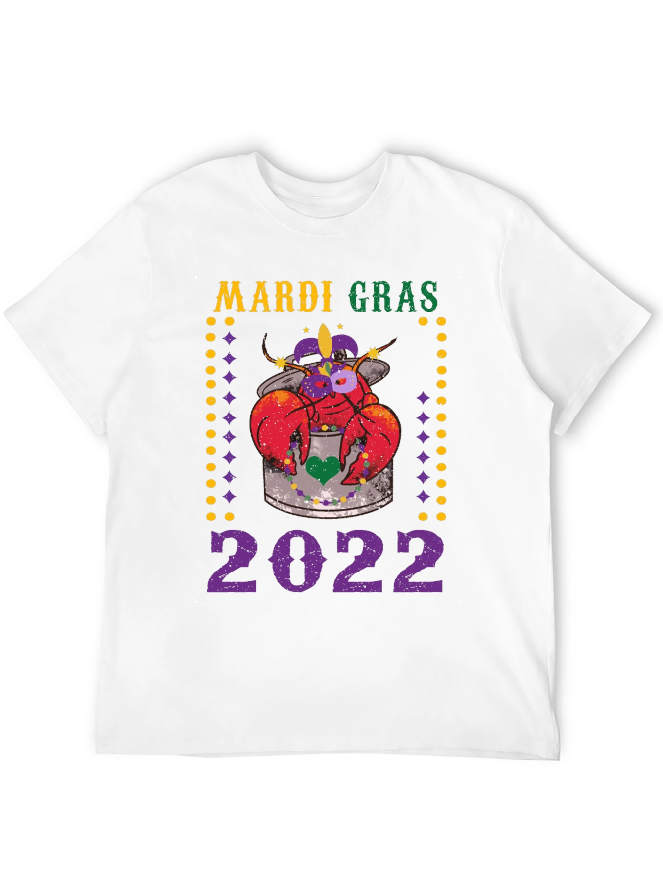 Mardi Gras 2022 Crawfish T-Shirt