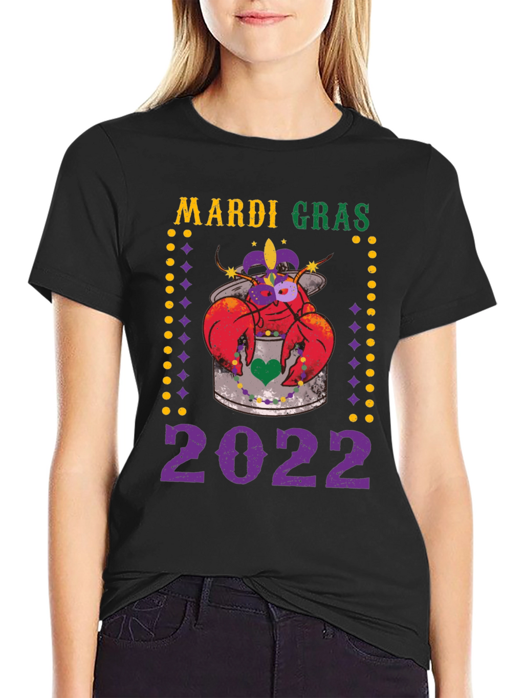 Mardi Gras 2022 Crawfish T-Shirt