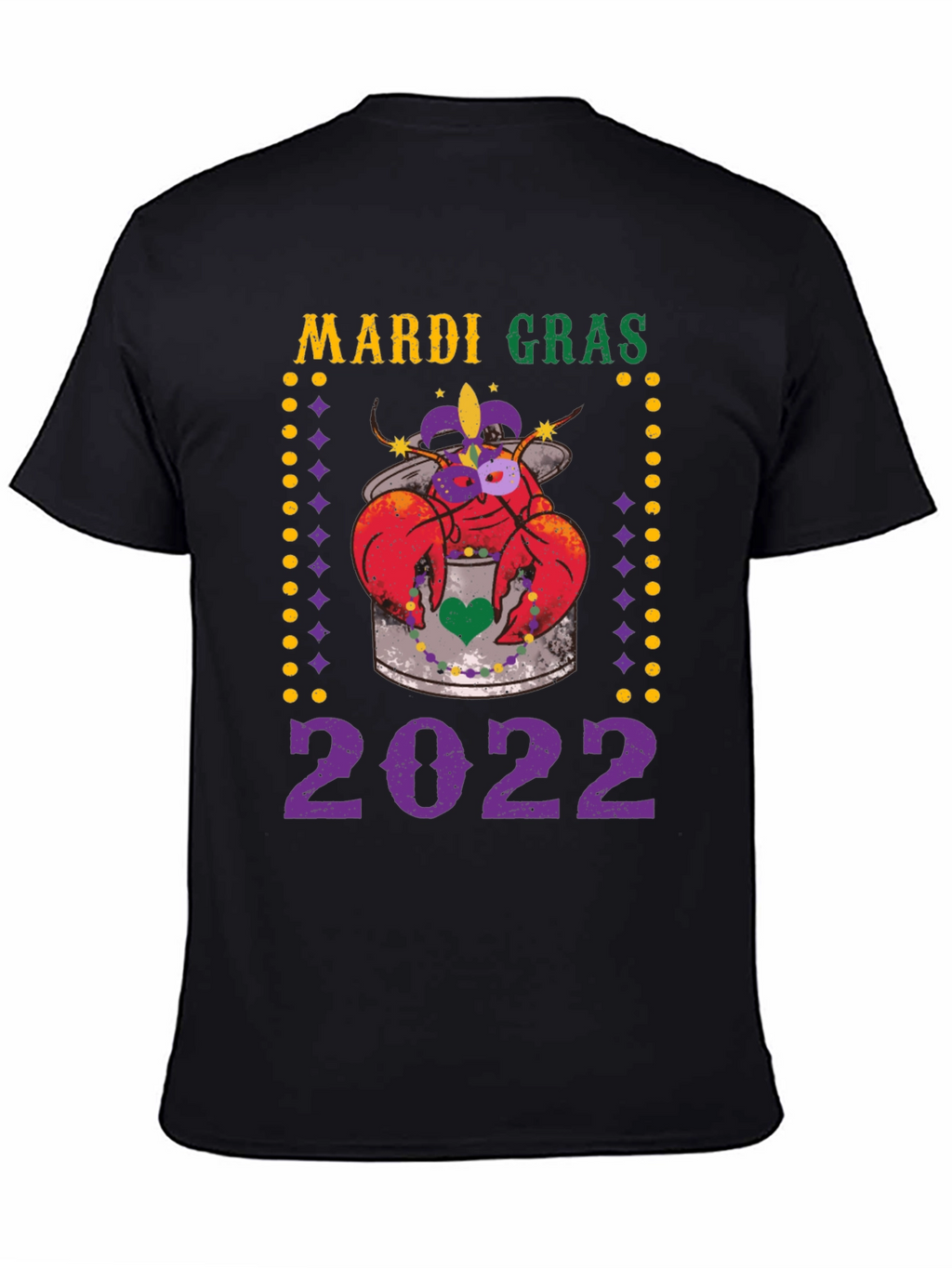 Mardi Gras 2022 Crawfish T-Shirt
