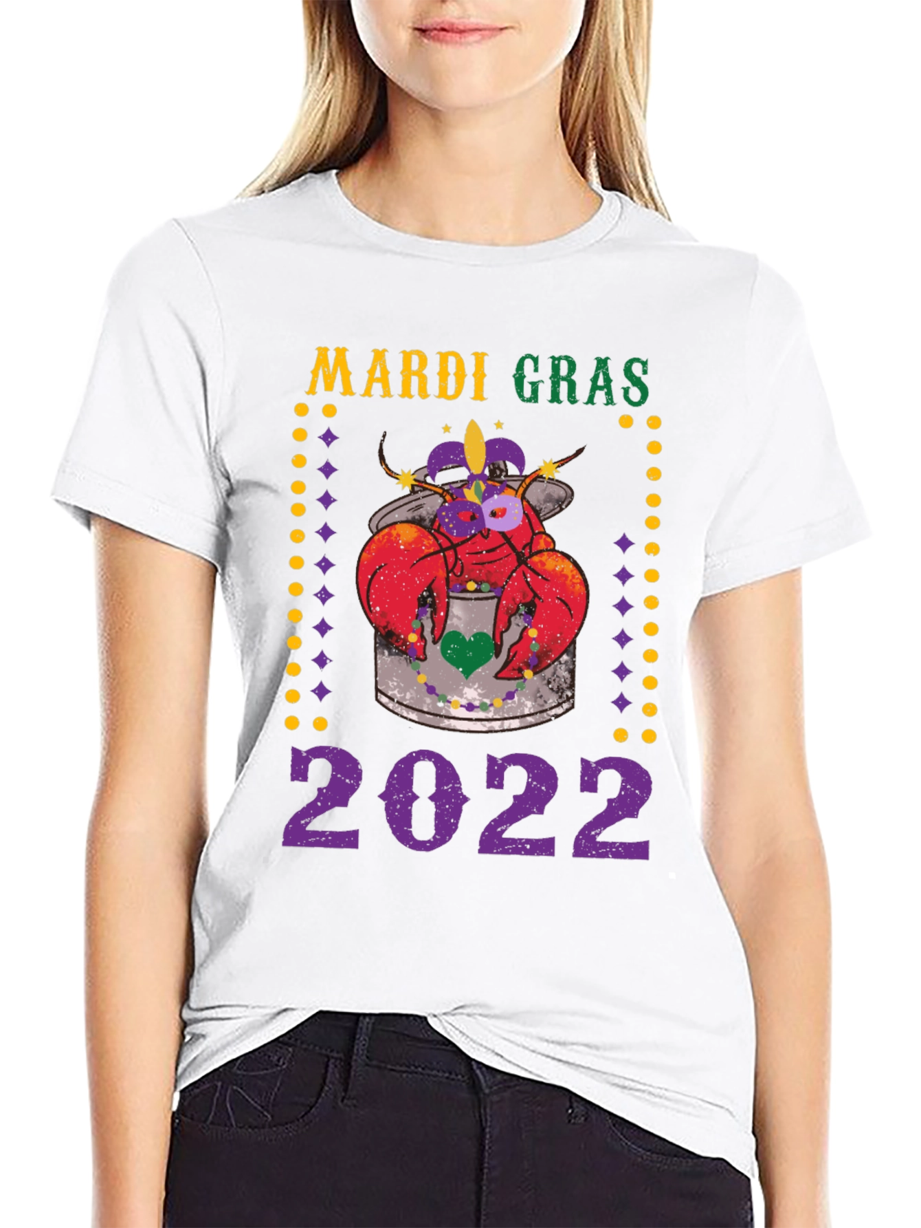 Mardi Gras 2022 Crawfish T-Shirt