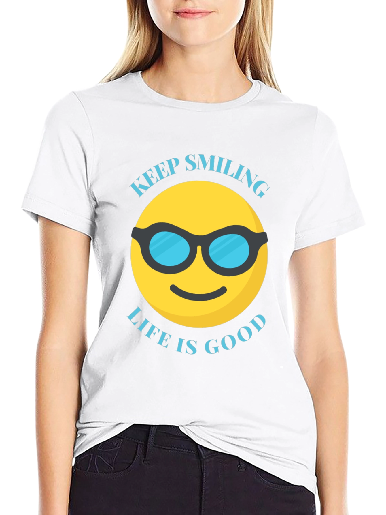 Keep Smiling Life is Good T-Shirt