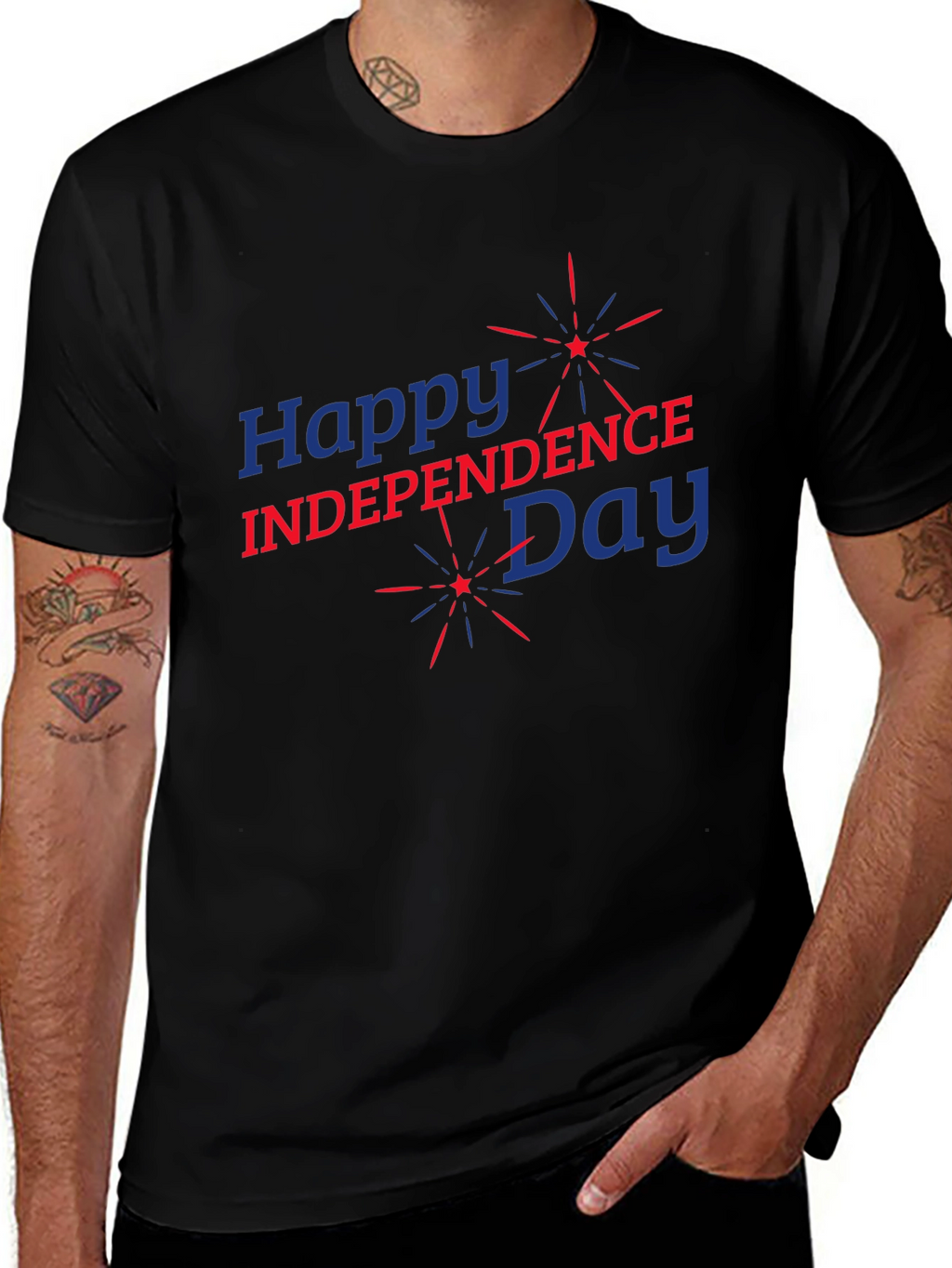 Happy Independence Day Graphic T-Shirt