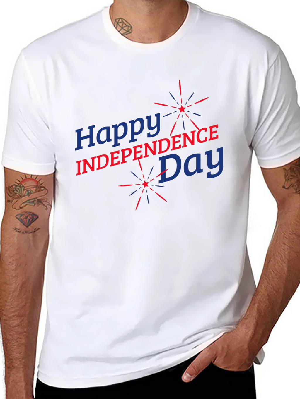 Happy Independence Day Graphic T-Shirt