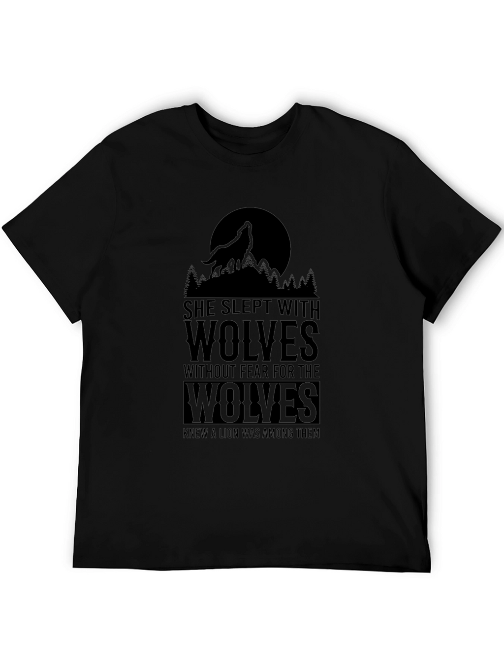 She Slept With Wolves T-Shirt