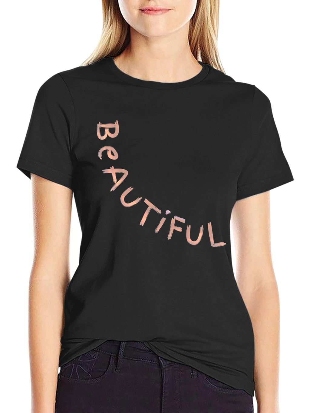 Beautiful Graphic Tee - Soft Cotton Crewneck