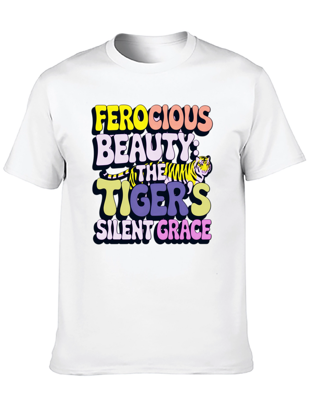 Ferocious Beauty Tiger Graphic Tee