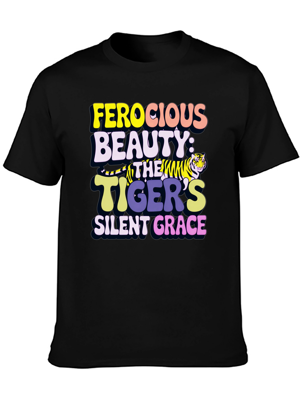 Ferocious Beauty Tiger Graphic Tee