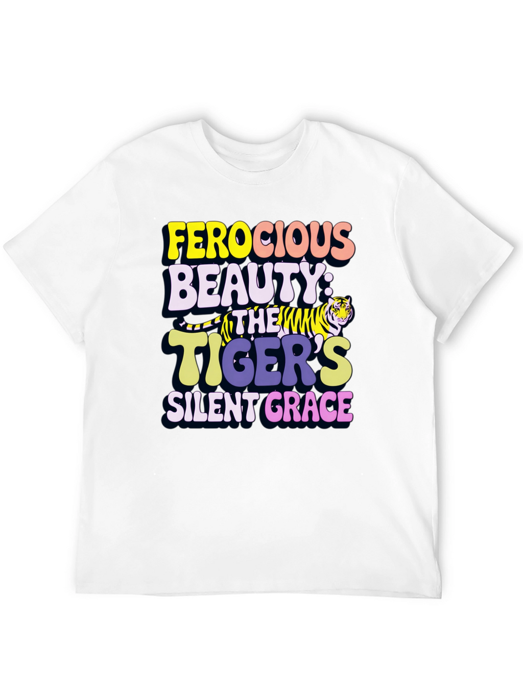 Ferocious Beauty Tiger Graphic Tee