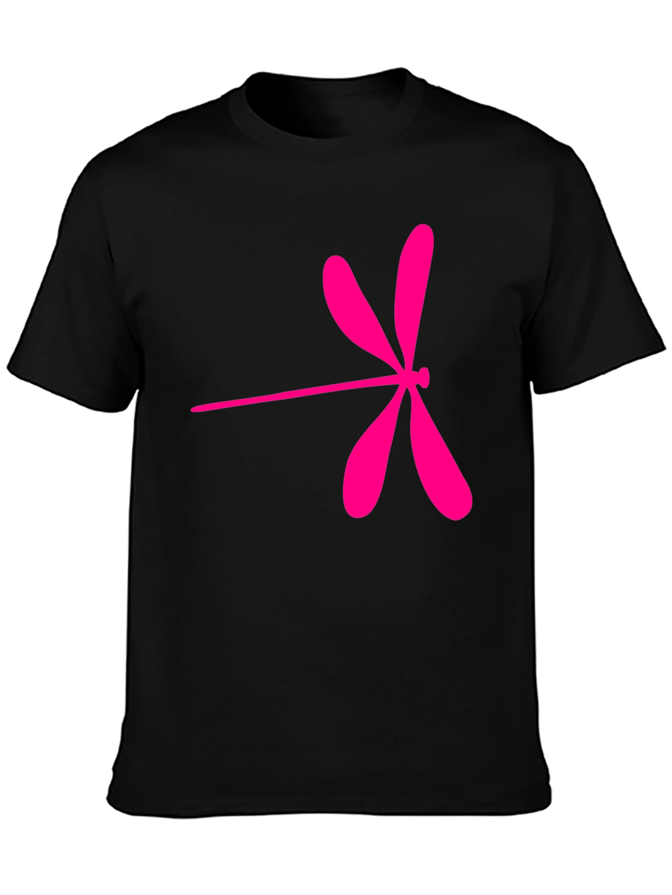 Pink Dragonfly Graphic T-Shirt