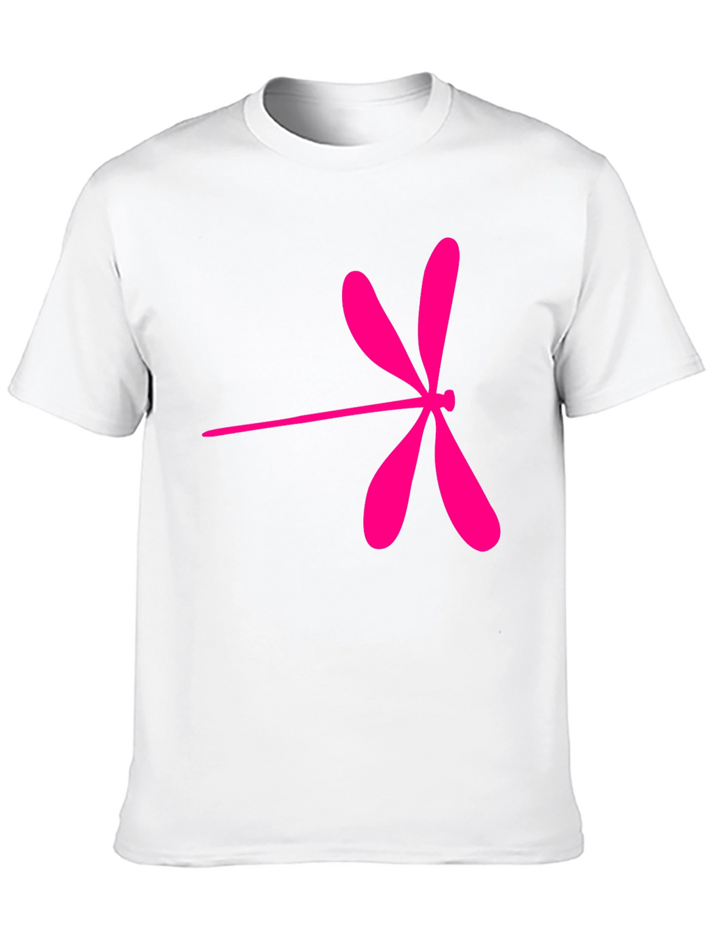 Pink Dragonfly Graphic T-Shirt