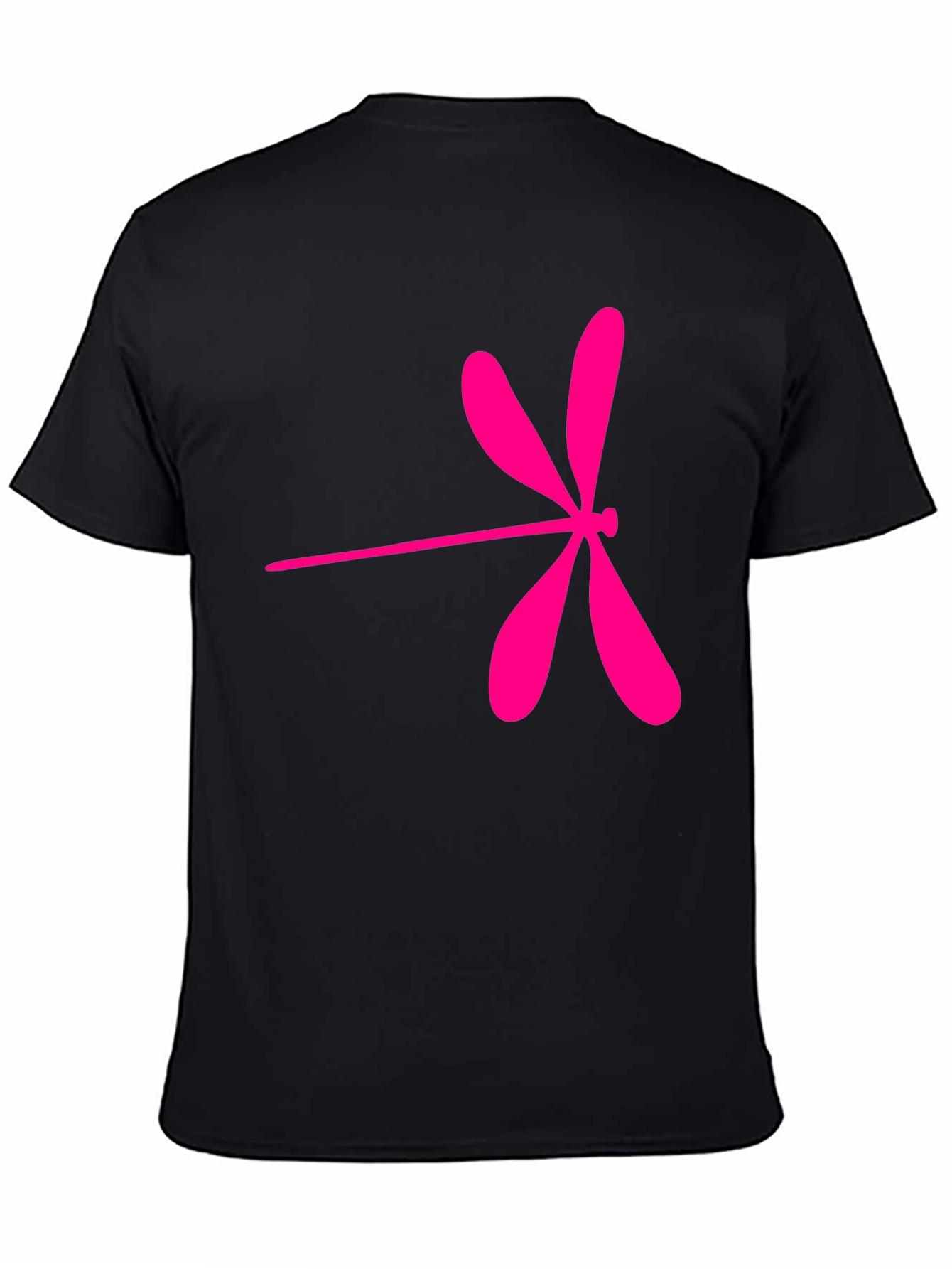 Pink Dragonfly Graphic T-Shirt