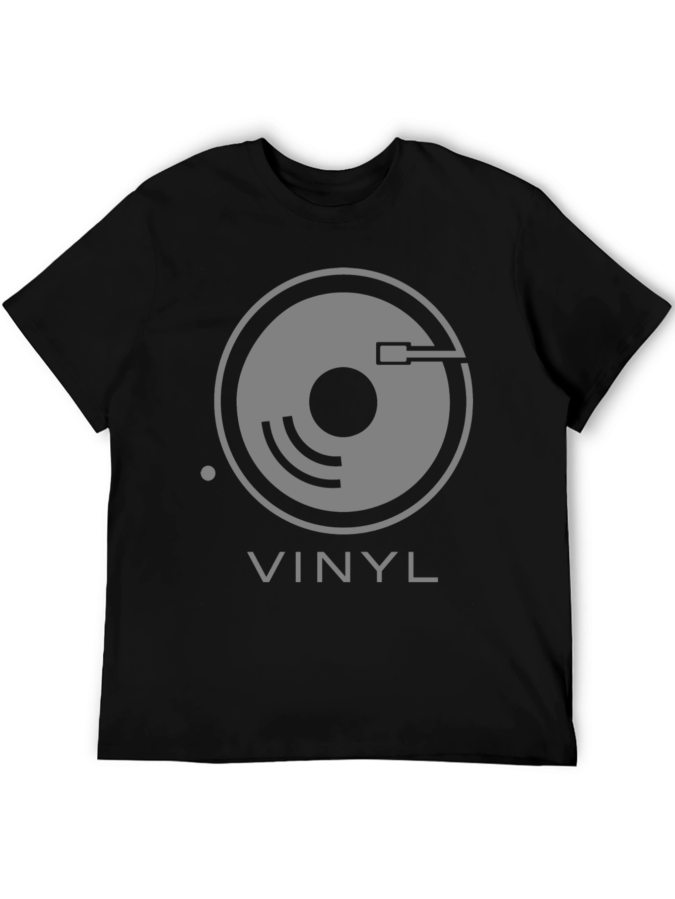 Vinyl Record Graphic T-Shirt - Music Lover Tee