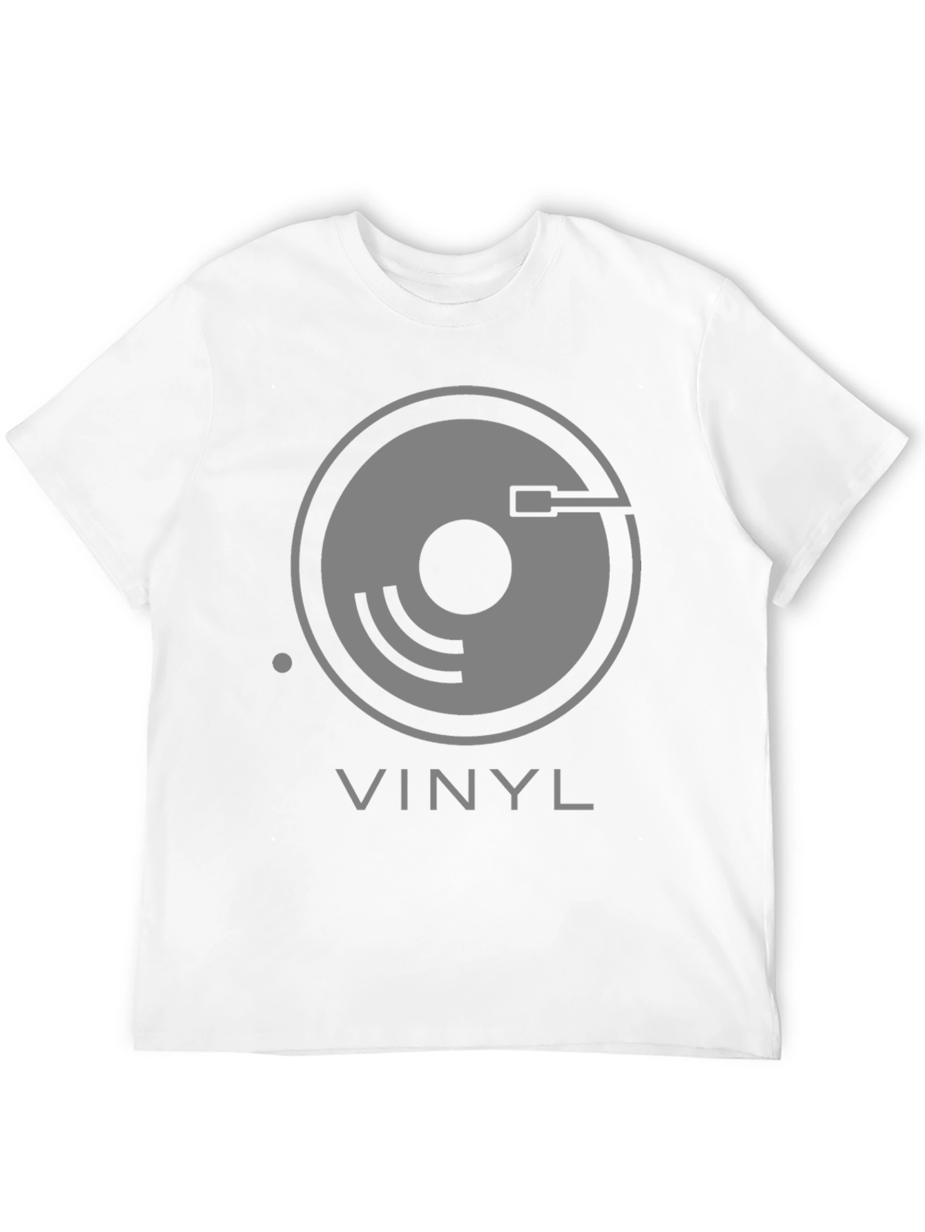 Vinyl Record Graphic T-Shirt - Music Lover Tee