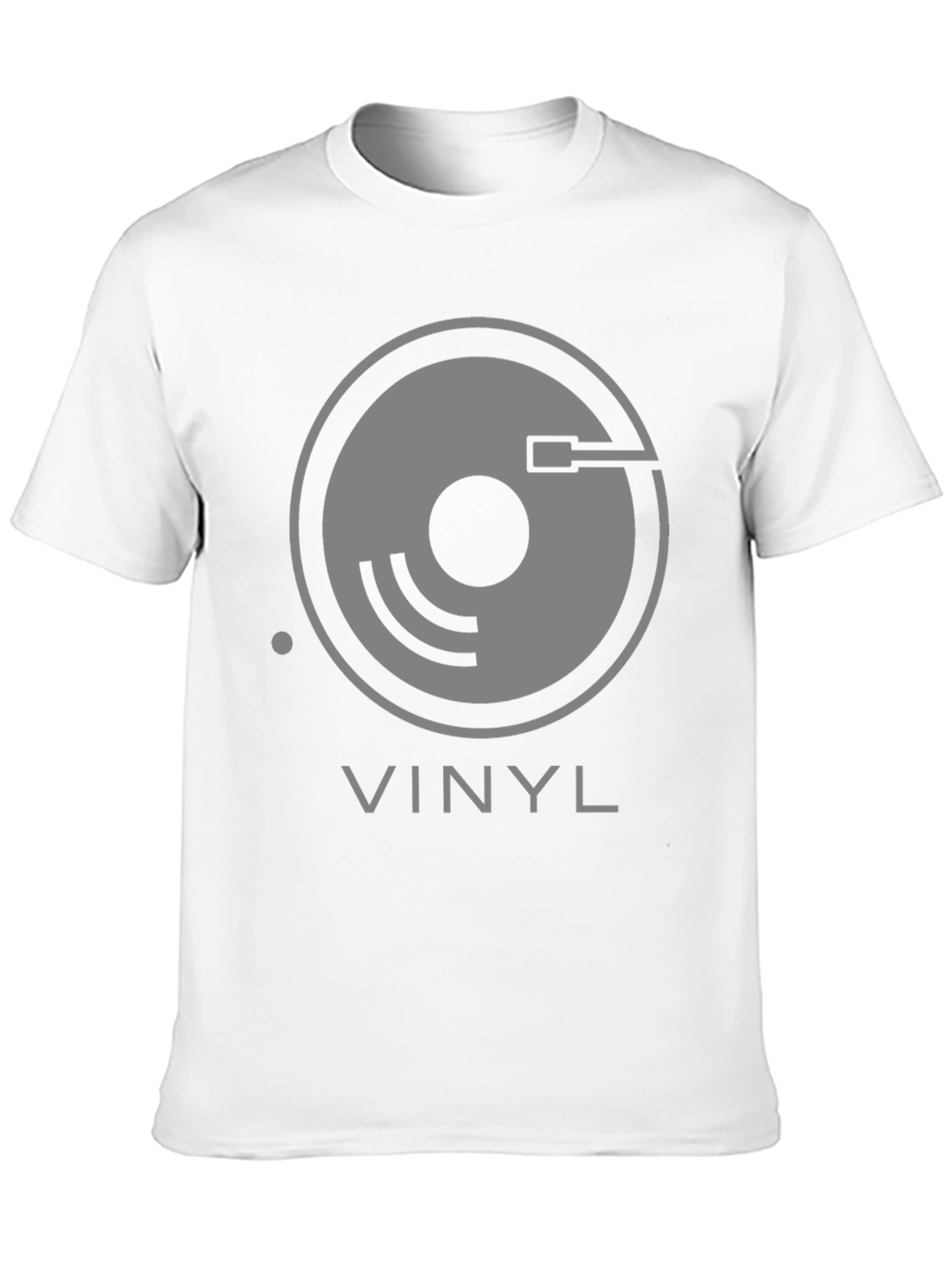 Vinyl Record Graphic T-Shirt - Music Lover Tee