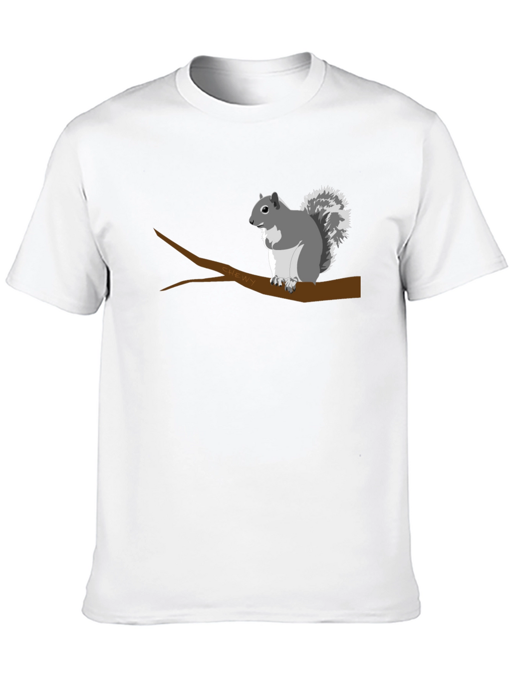 Squirrel on Branch Graphic T-Shirt