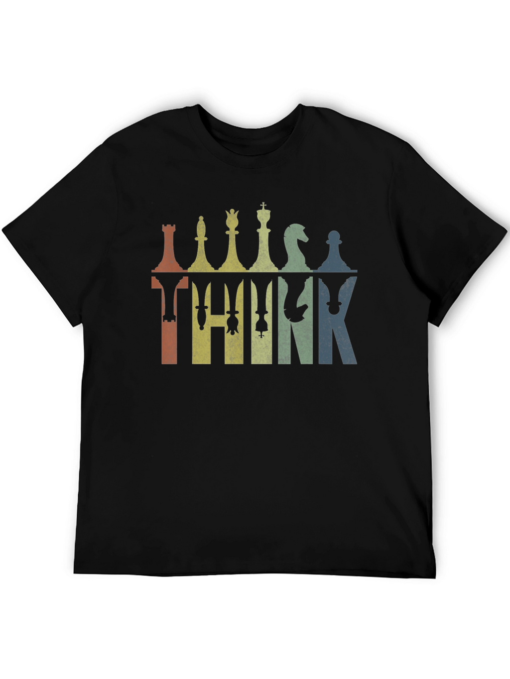 Chess Think Graphic T-Shirt - Unique Design