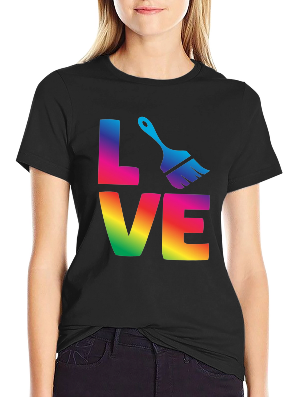 Colorful Painter Love T-Shirt