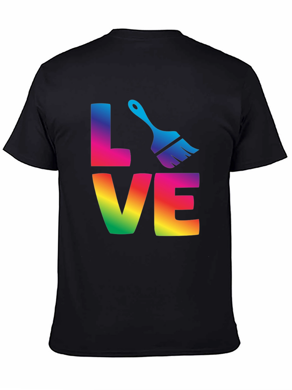 Colorful Painter Love T-Shirt