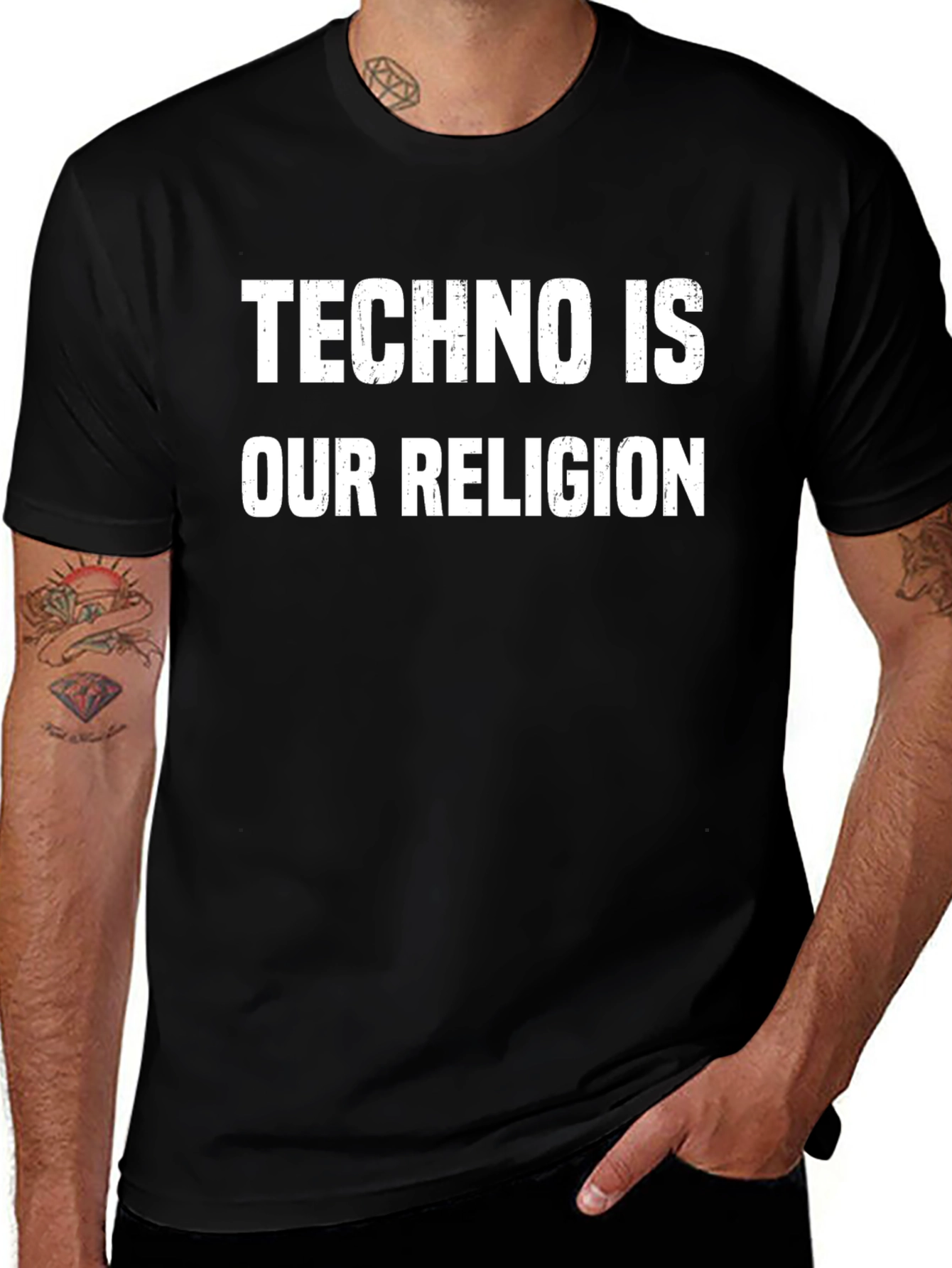Techno Is Our Religion T-Shirt