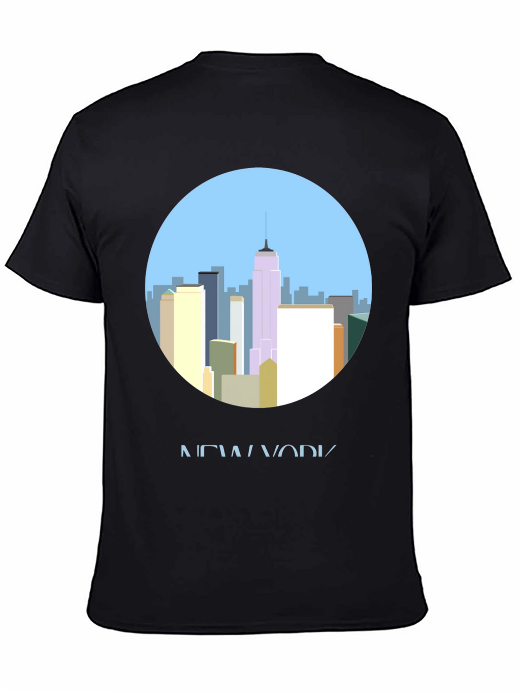 New York City Skyline Graphic T-Shirt