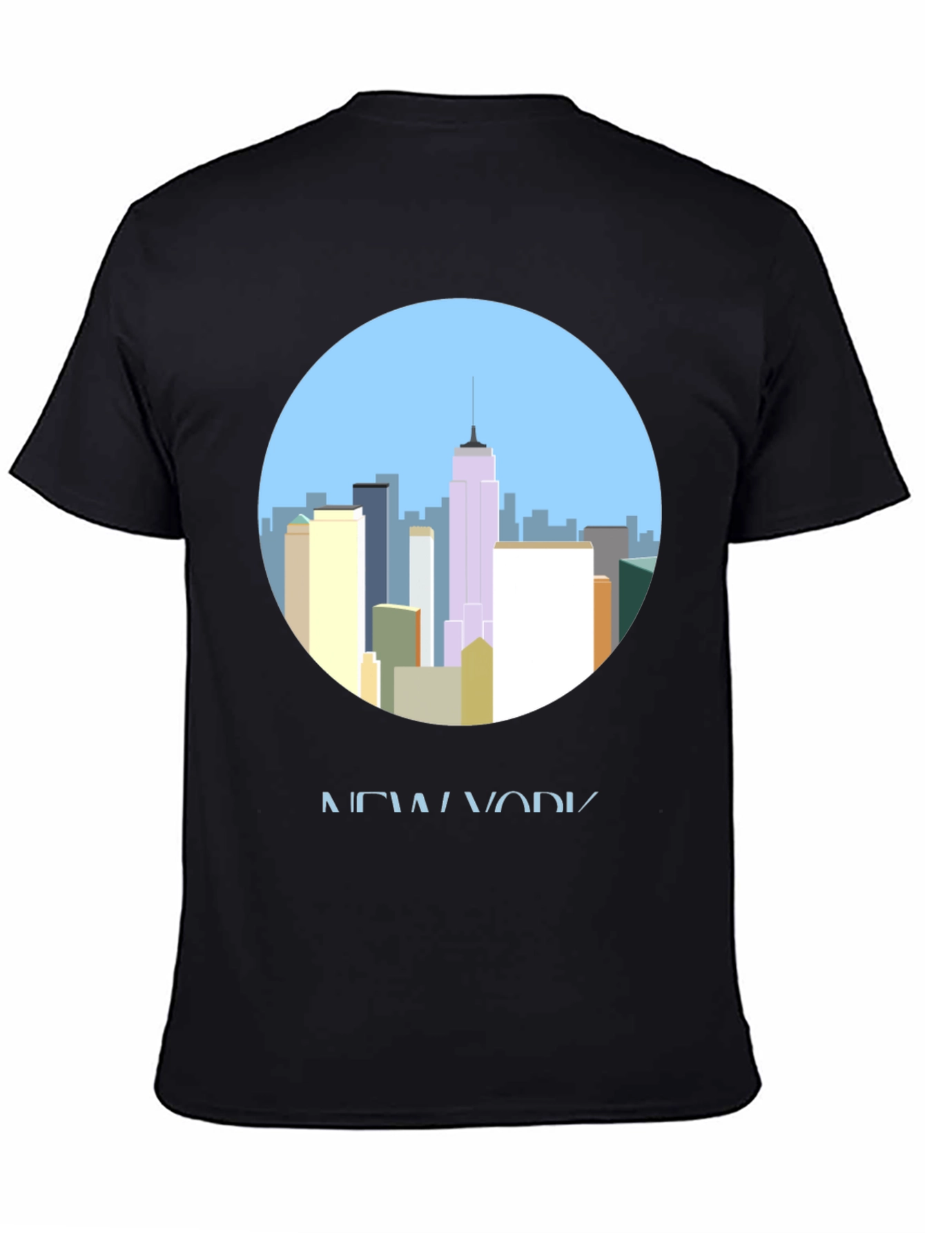 New York City Skyline Graphic T-Shirt