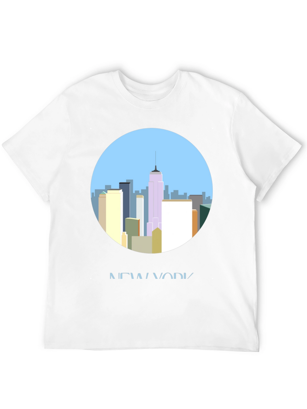 New York City Skyline Graphic T-Shirt