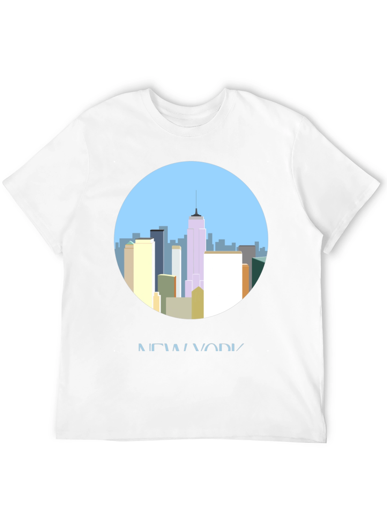 New York City Skyline Graphic T-Shirt