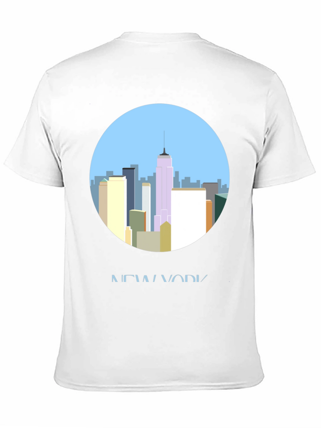 New York City Skyline Graphic T-Shirt
