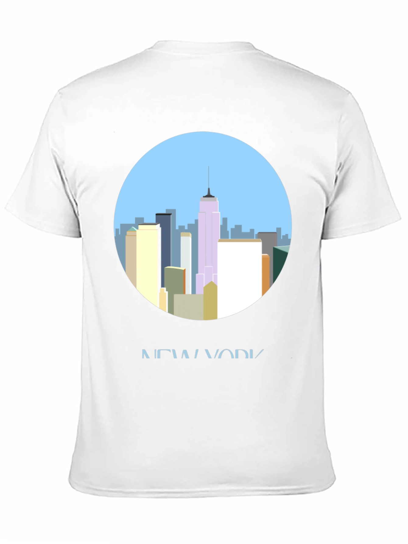 New York City Skyline Graphic T-Shirt