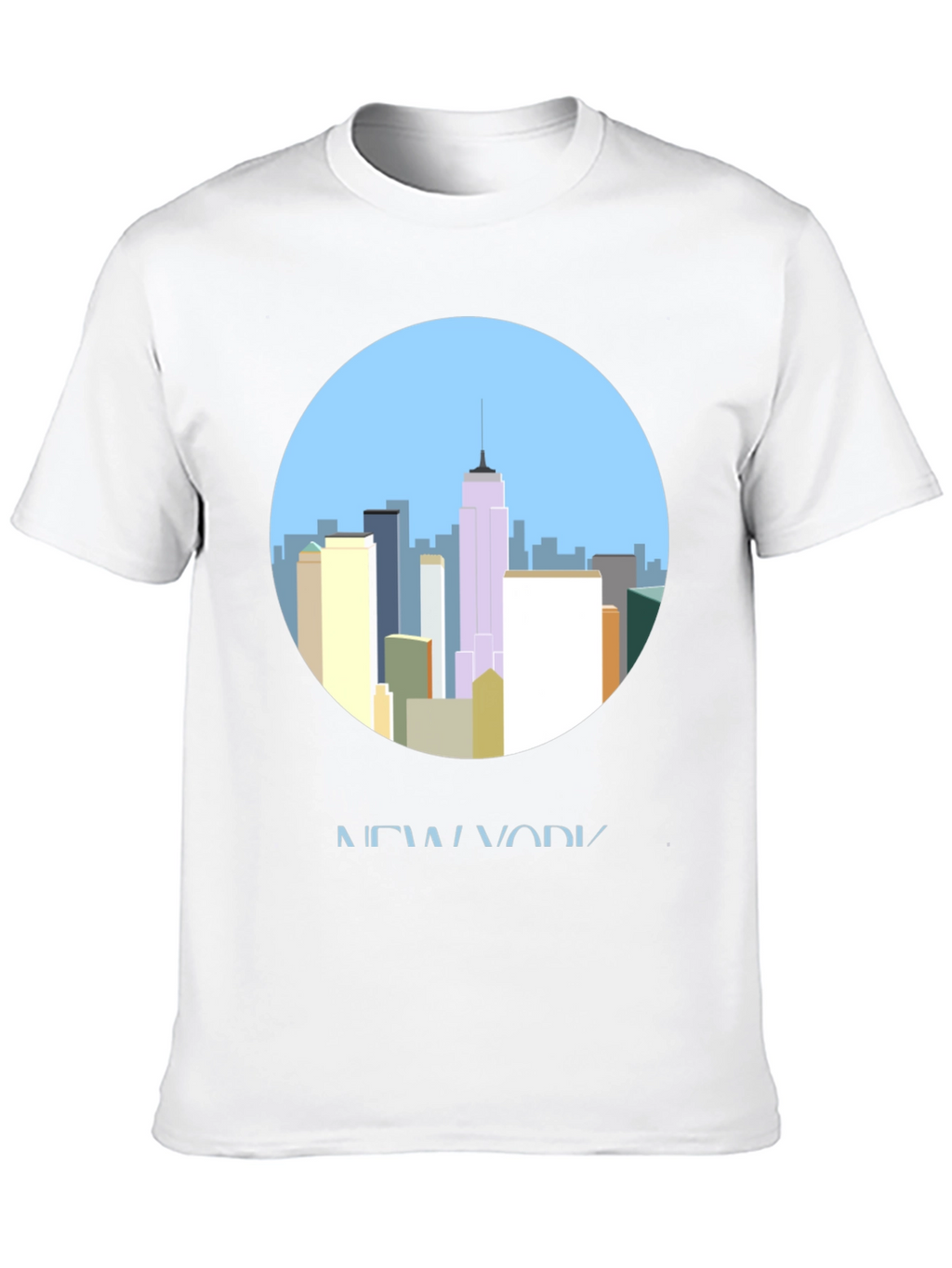 New York City Skyline Graphic T-Shirt