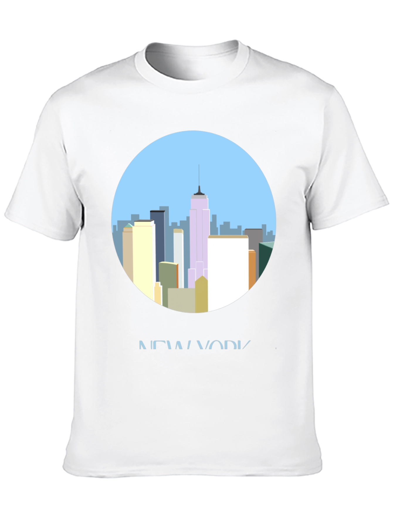 New York City Skyline Graphic T-Shirt