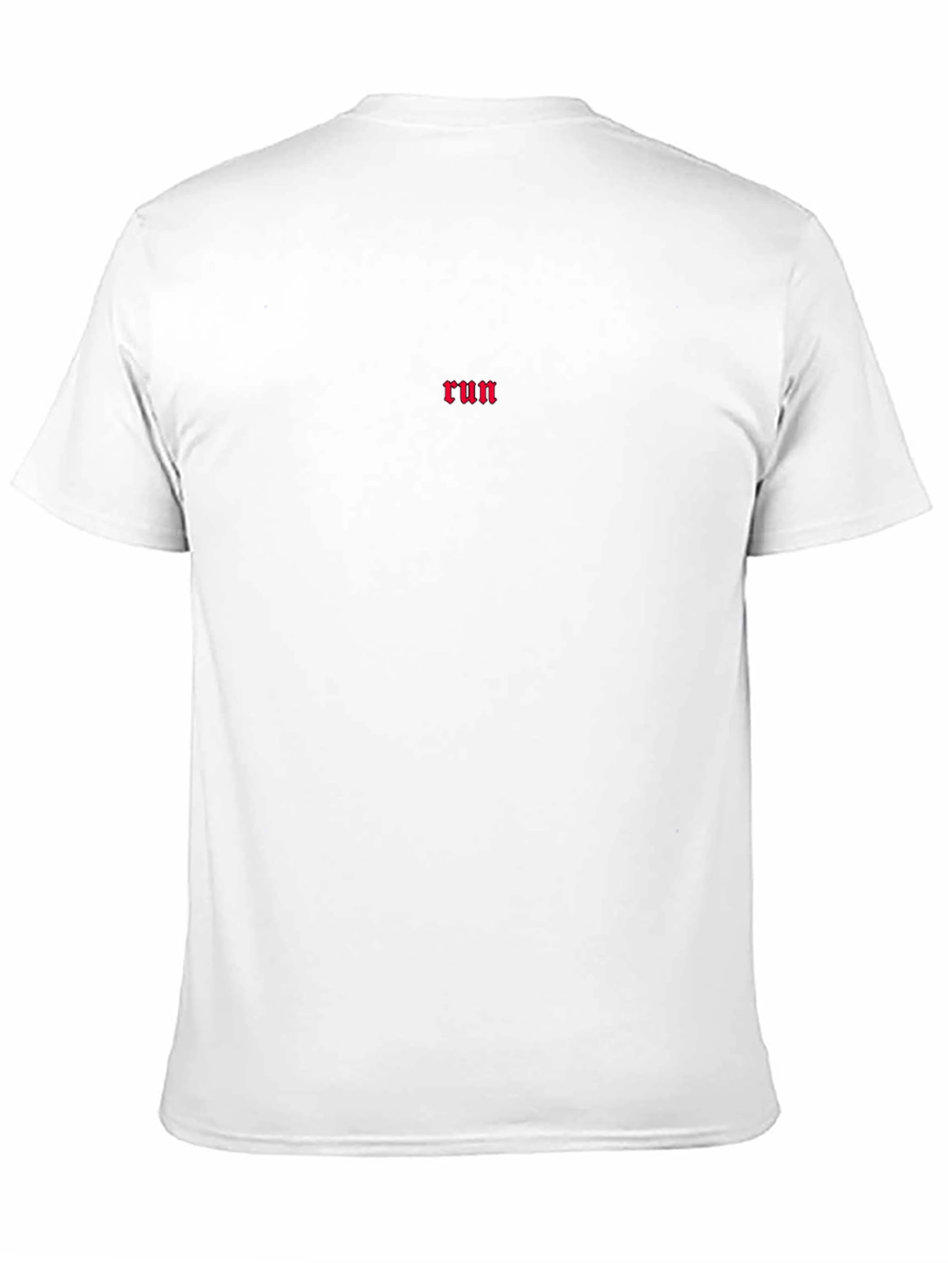 Black Run Graphic Tee - Minimalist Style