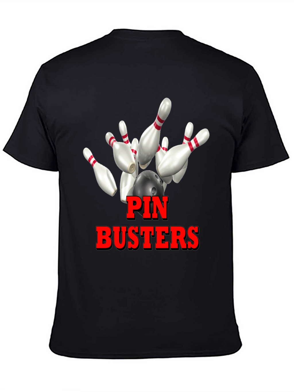 Pin Busters Bowling T-Shirt
