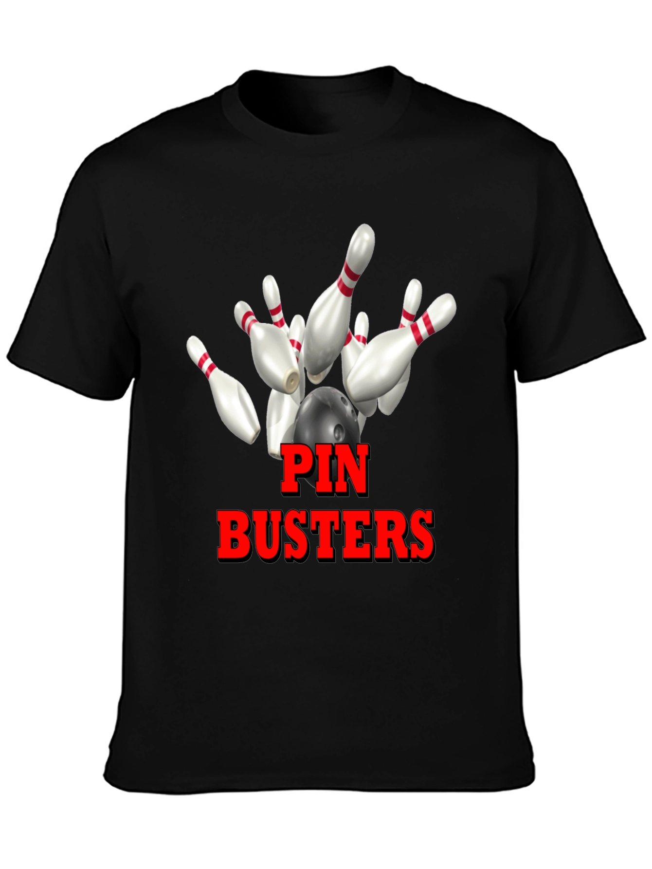 Pin Busters Bowling T-Shirt
