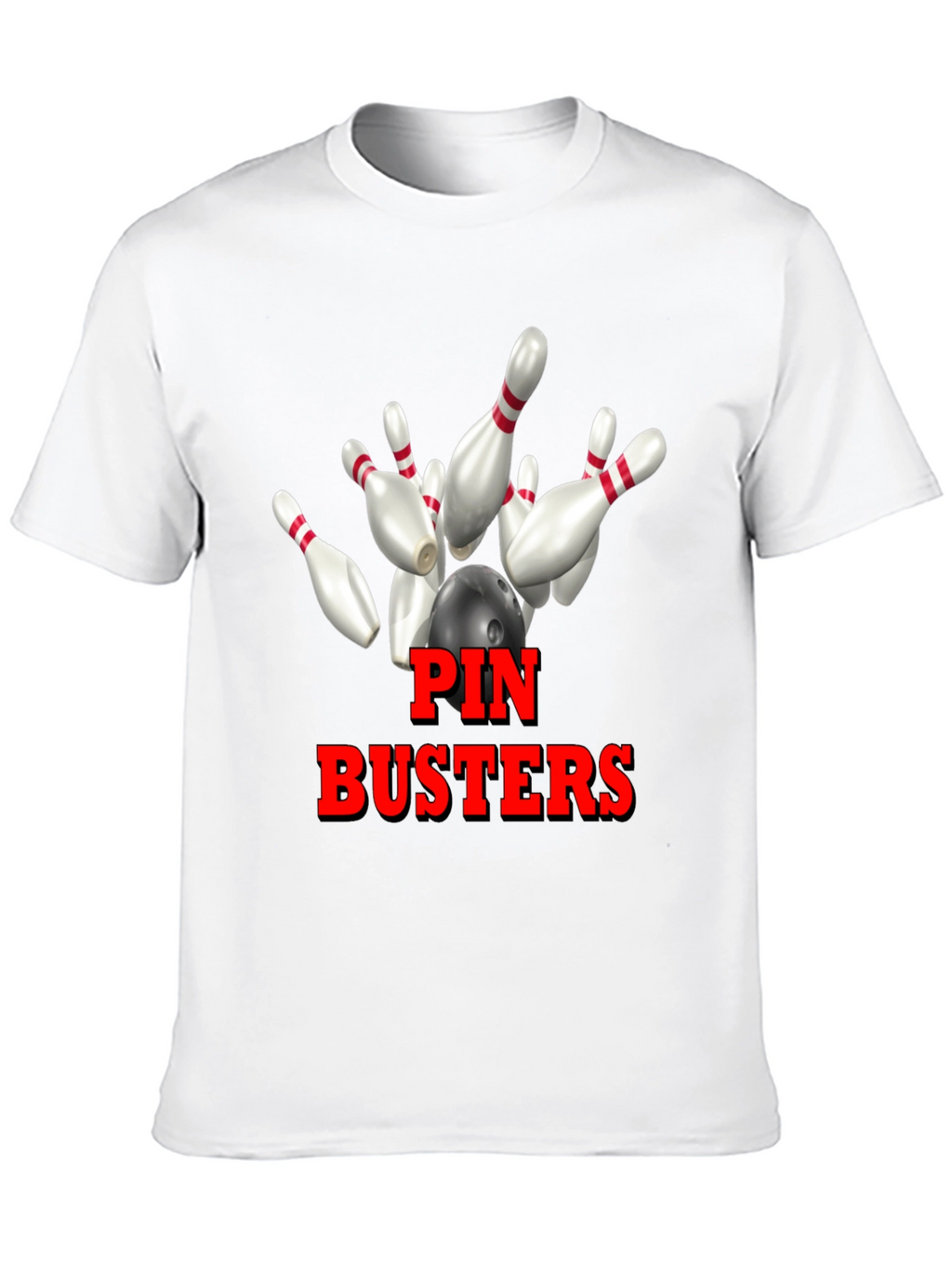 Pin Busters Bowling T-Shirt