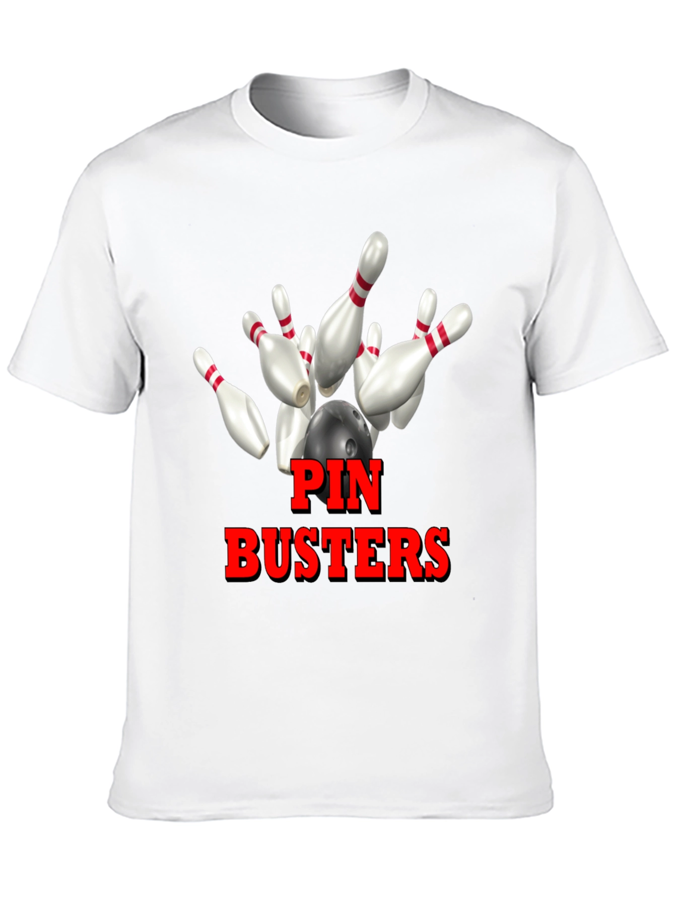 Pin Busters Bowling T-Shirt