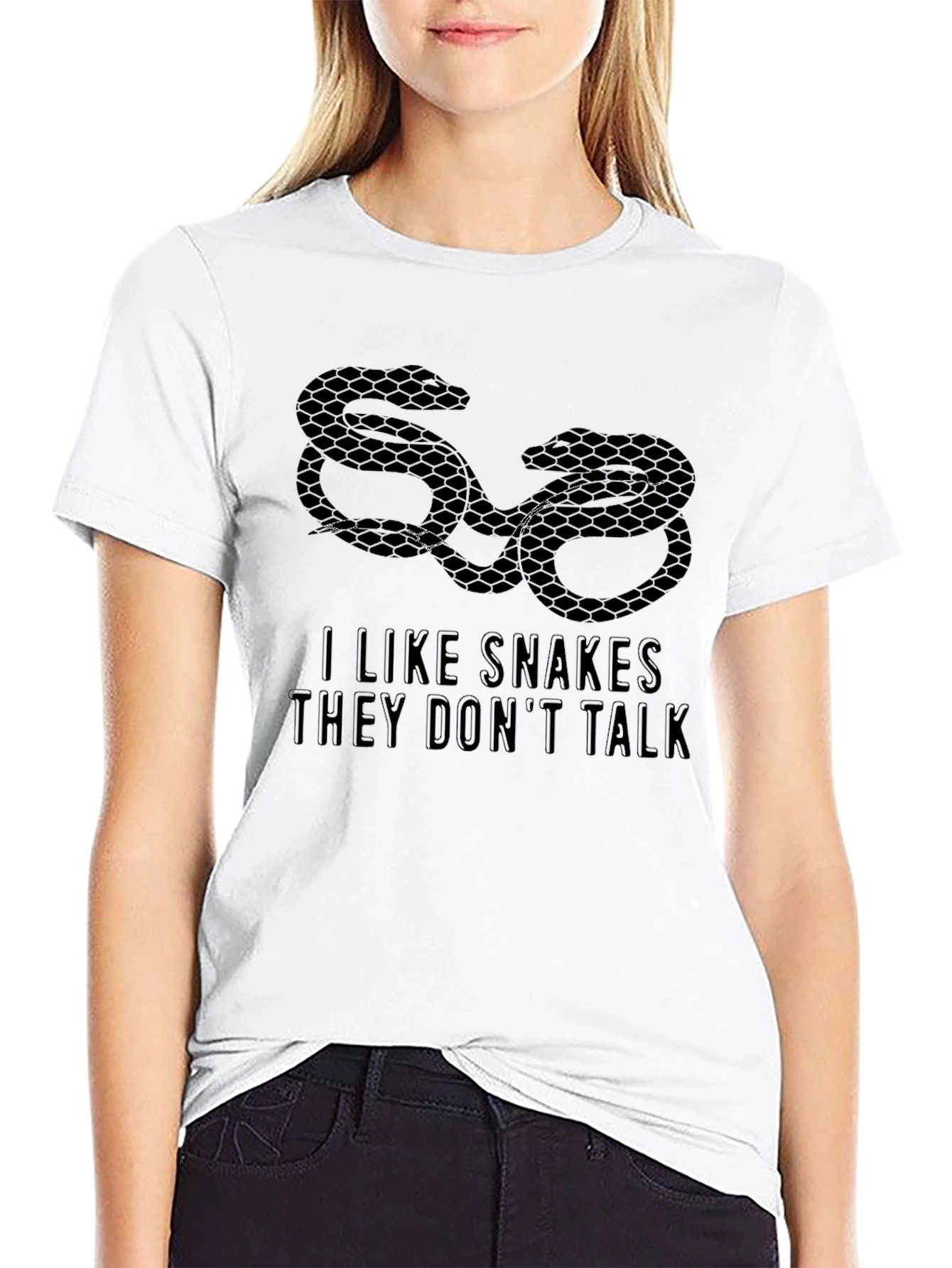 I Like Snakes They Dont Talk T-Shirt