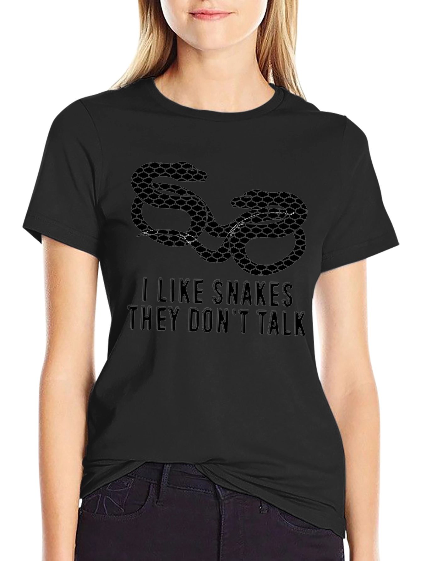 I Like Snakes They Dont Talk T-Shirt