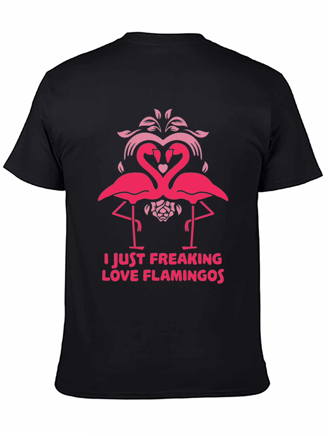 I Love Flamingos Graphic T-Shirt - Fun & Stylish