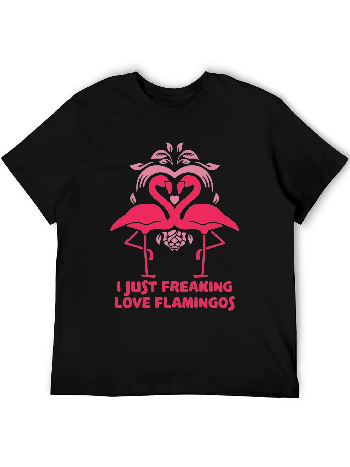 I Love Flamingos Graphic T-Shirt - Fun & Stylish