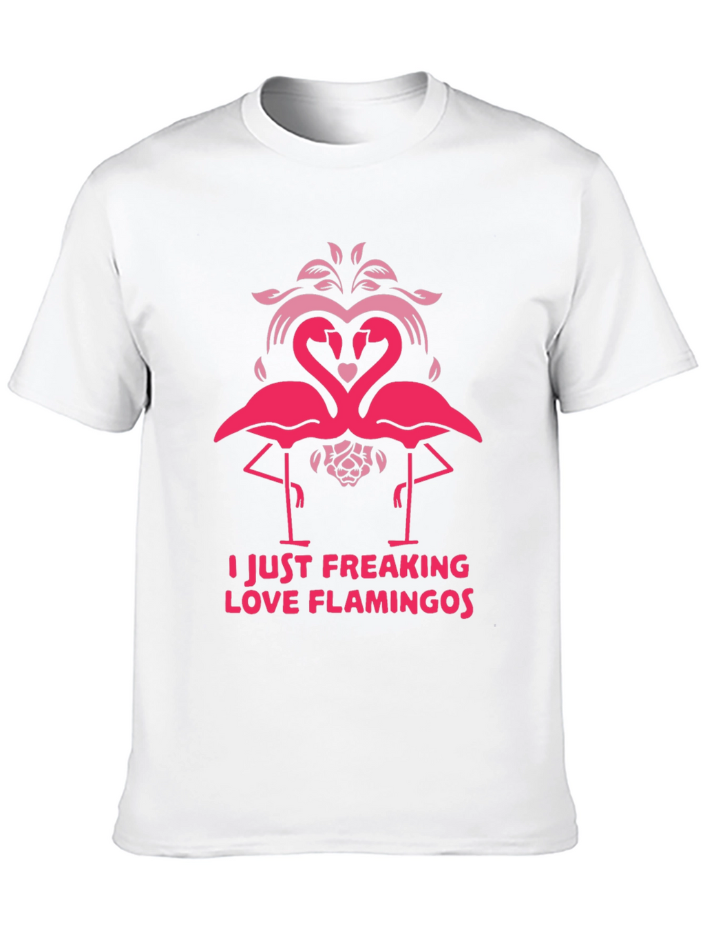 I Love Flamingos Graphic T-Shirt - Fun & Stylish