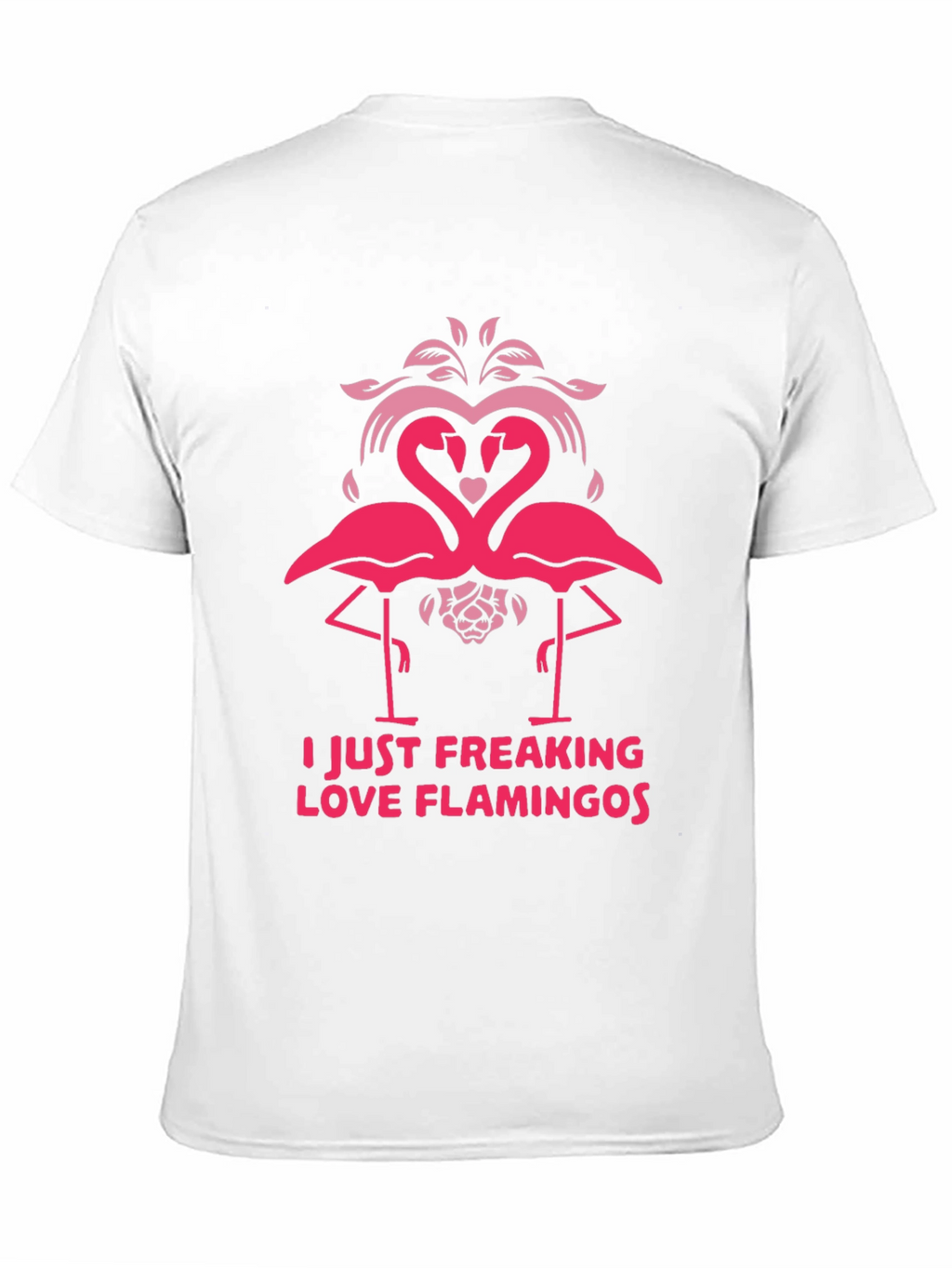 I Love Flamingos Graphic T-Shirt - Fun & Stylish